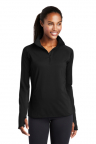 Black Female Sport 1/4 Zip  includes Embroidered student name & NASBOCES Sports Medicine Logo